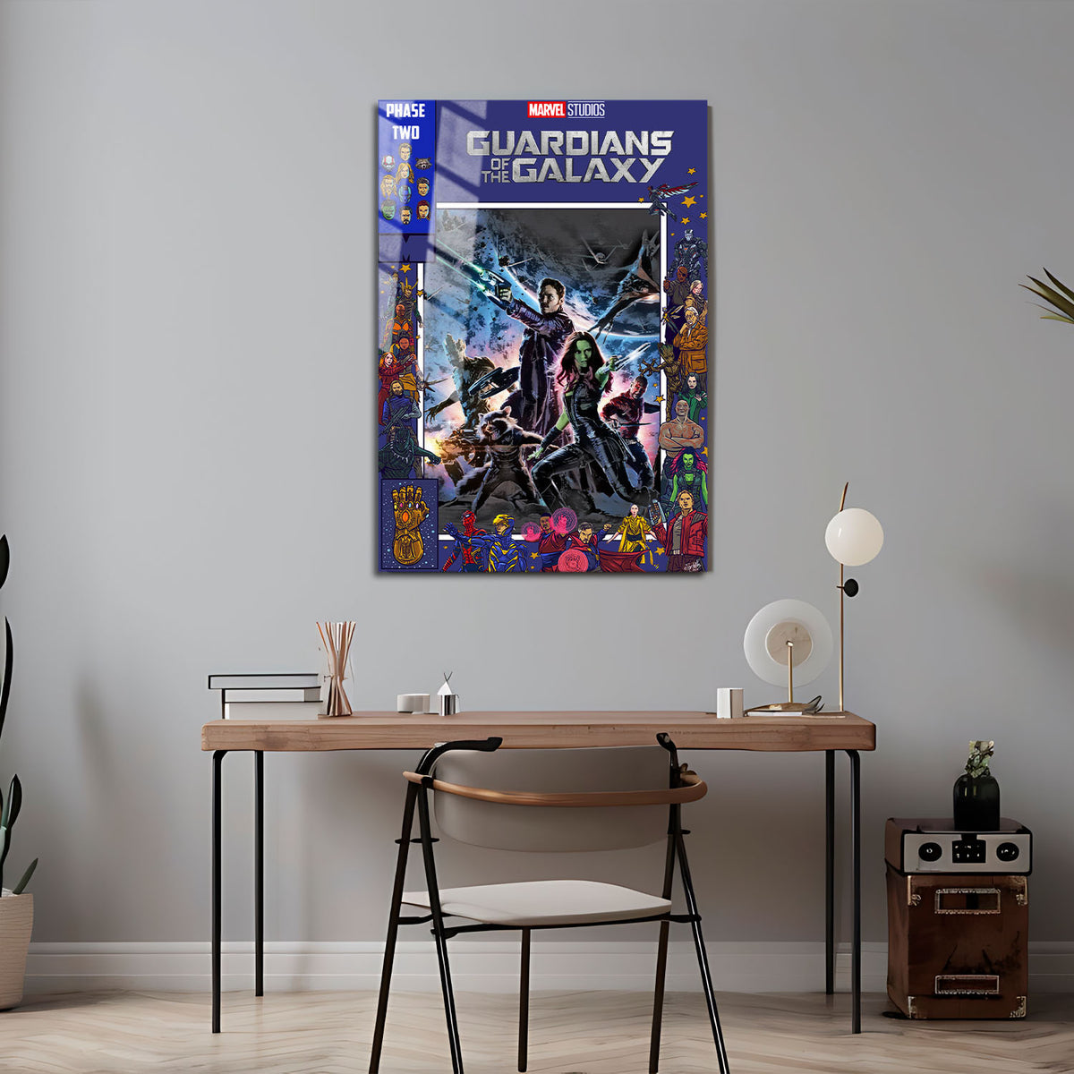 Flex Designs Metal Poster Guardians of the Galaxy Comics 5 x 7" Home Goods - Movie 2014 Movie Metal Poster