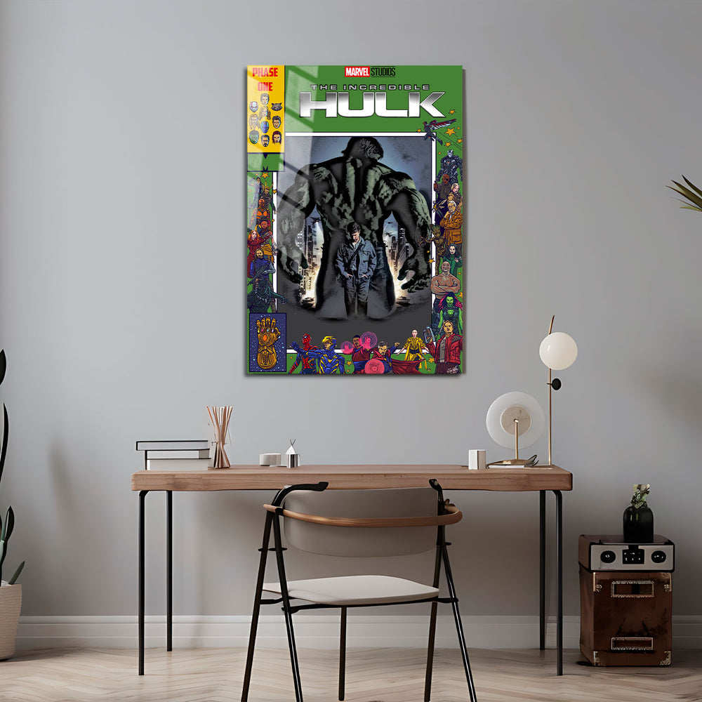 Flex Designs Metal Poster The Incredible Hulk Comics 5 x 7" Home Goods - Movie 2008 Movie Metal Poster