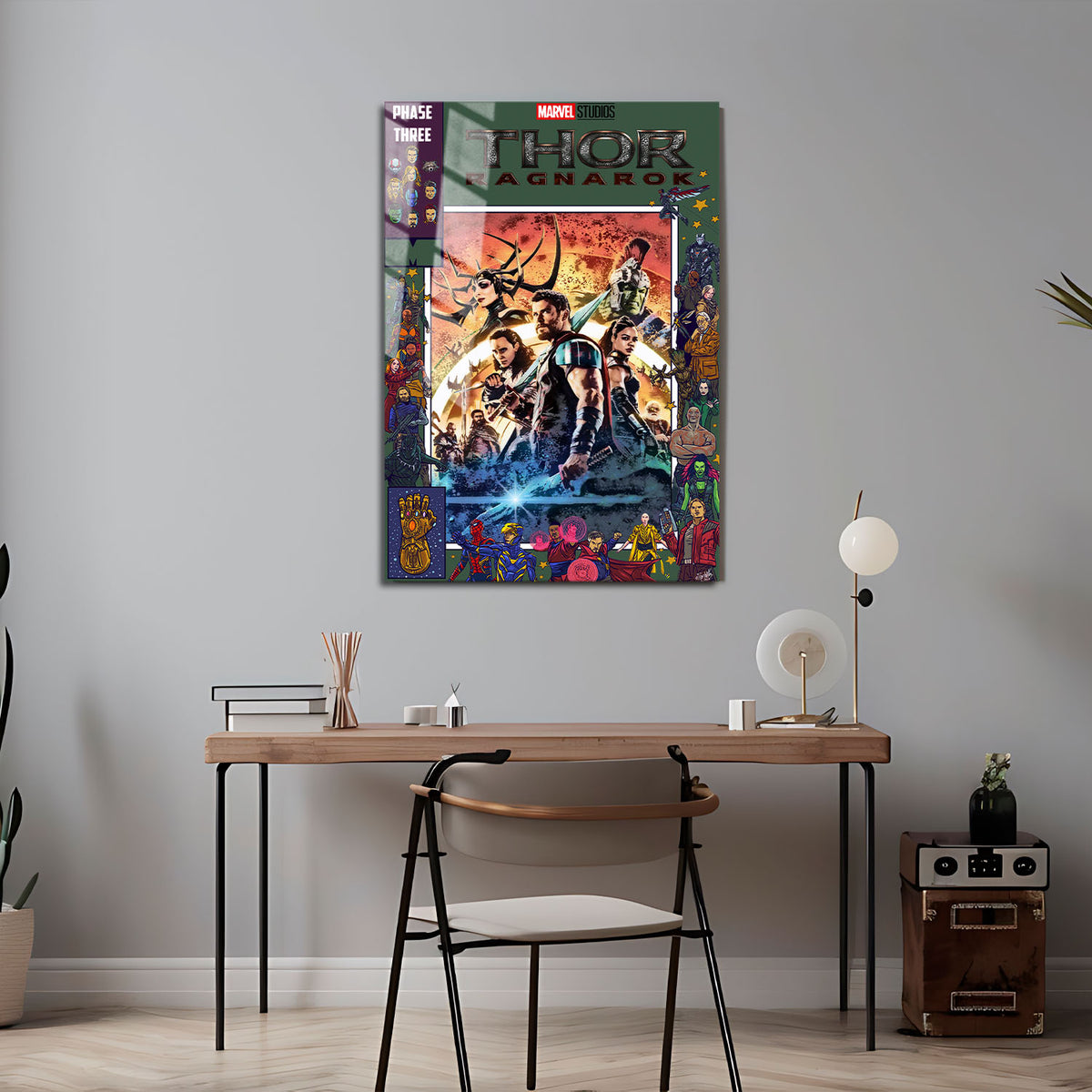 Flex Designs Metal Poster Thor Ragnarok Comics 5 x 7" Home Goods - Movie 2017 Movie Metal Poster