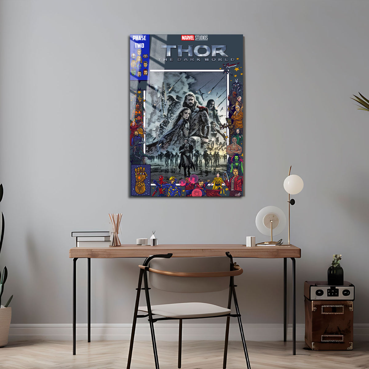 Flex Designs Metal Poster Thor The Dark World Comics 5 x 7" Home Goods - Movie 2013 Movie Metal Poster