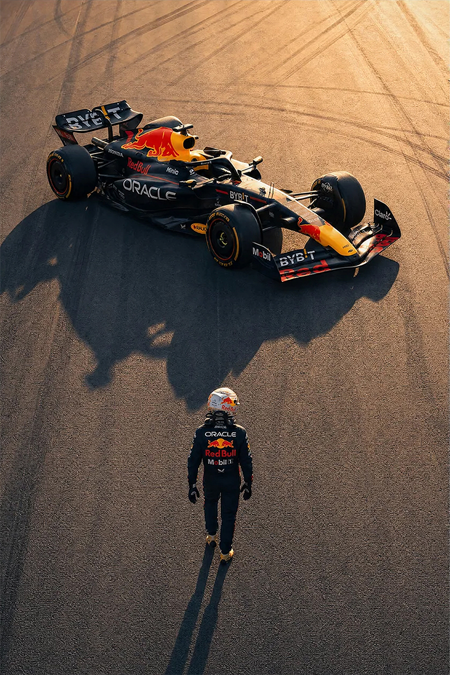 Flex Designs Metal Poster Formula 1 Redbull Max Verstappen 11 x 17" Home Goods - Sports  Metal Poster