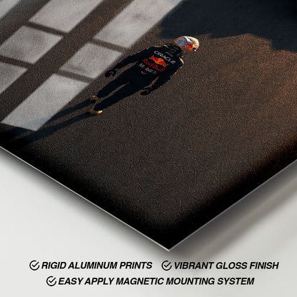 Flex Designs Metal Poster Formula 1 Redbull Max Verstappen 11 x 17" Home Goods - Sports  Metal Poster