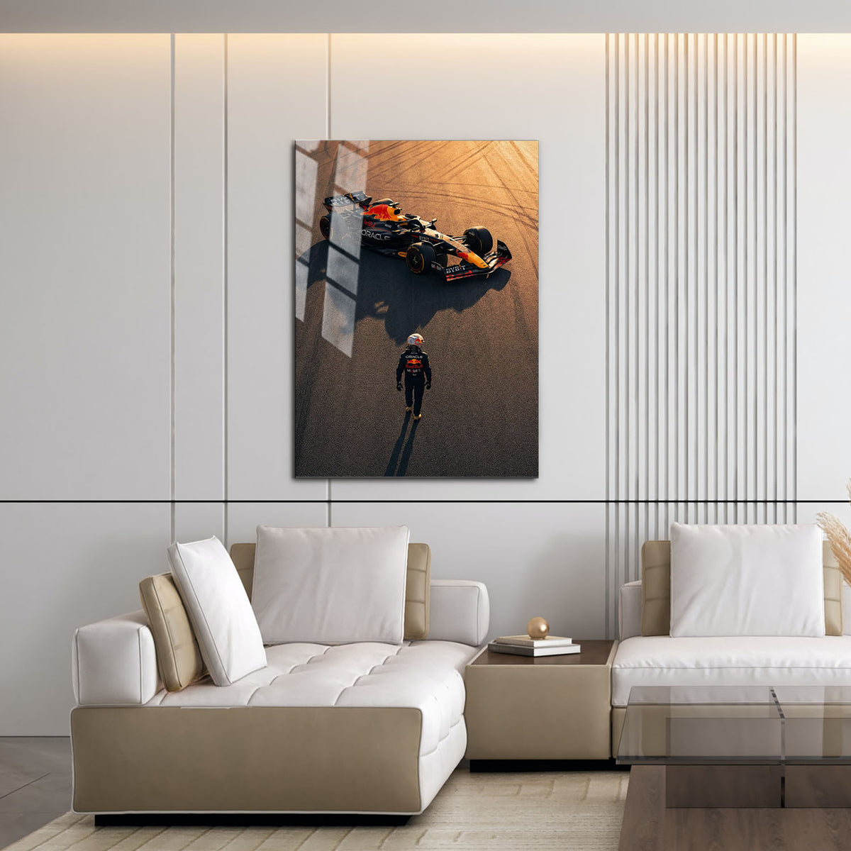 Flex Designs Metal Poster Formula 1 Redbull Max Verstappen 16 x 24" Home Goods - Sports  Metal Poster