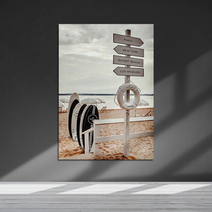 Flex Designs Metal Poster Chanel Yacht Club 5 x 7" Home Goods - Designer  Metal Poster