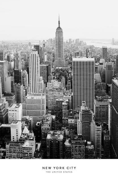 Flex Designs Metal Poster New York City United States 24 x 36" Home Goods - Designer  Metal Poster