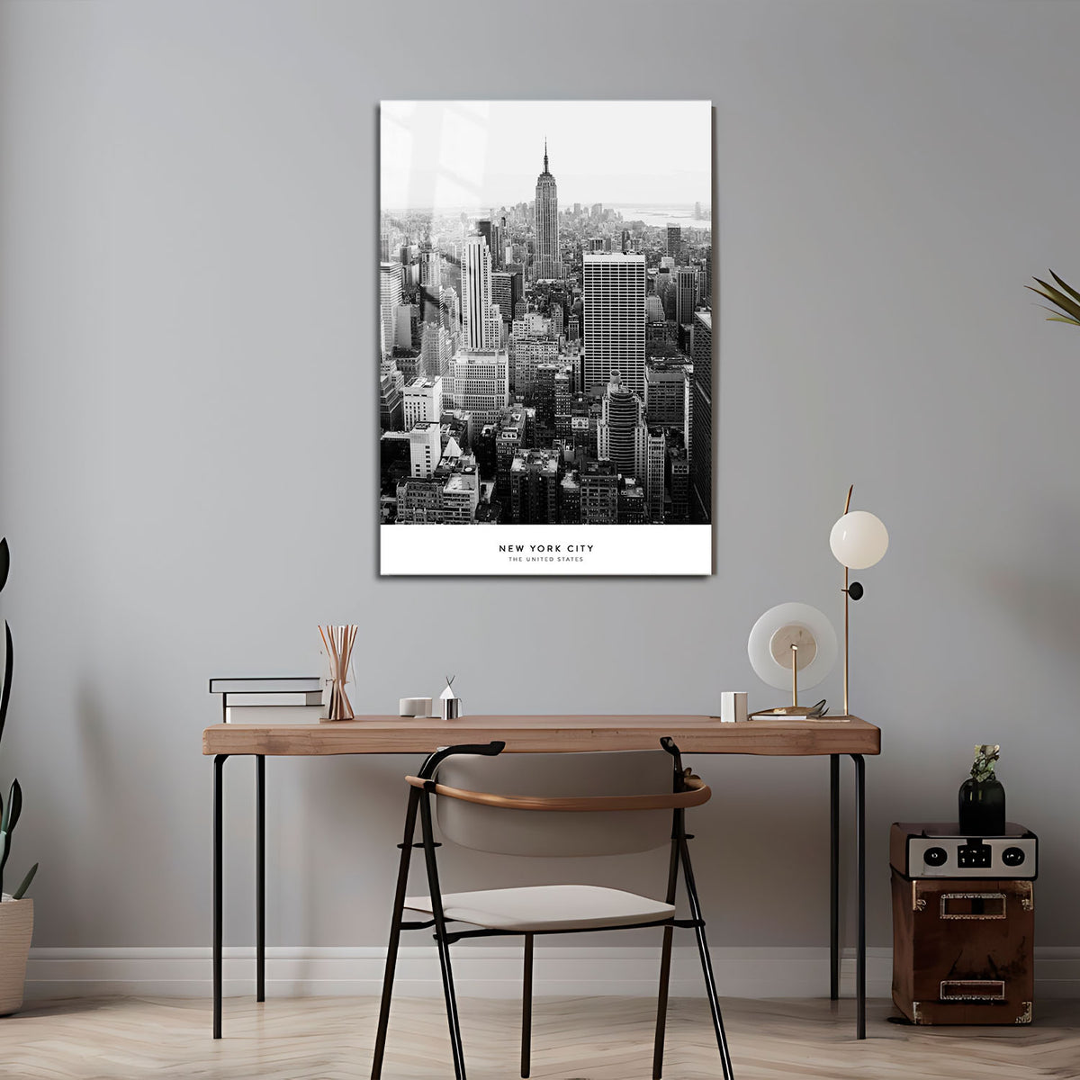 Flex Designs Metal Poster New York City United States 16 x 24" Home Goods - Designer  Metal Poster