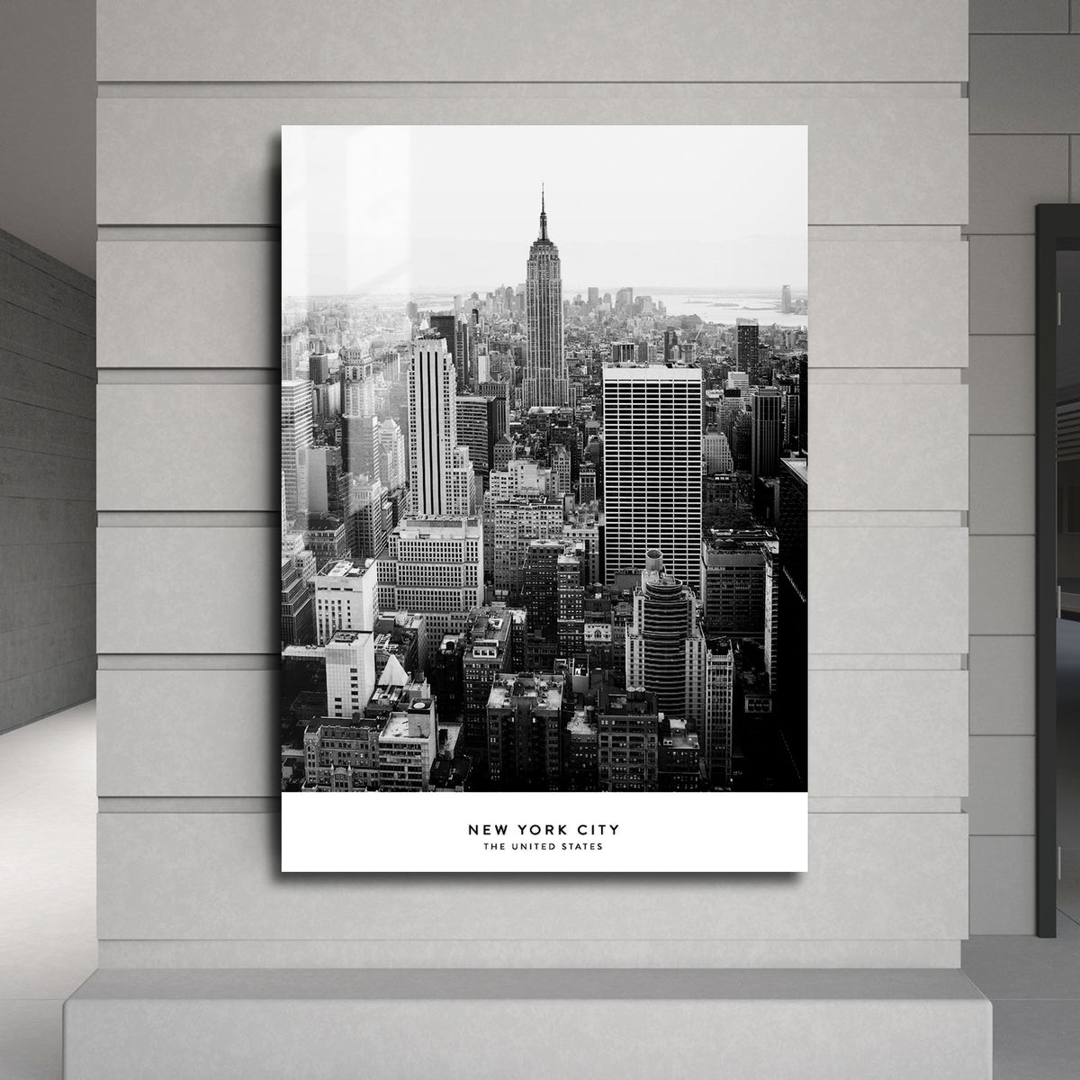 Flex Designs Metal Poster New York City United States 5 x 7" Home Goods - Designer  Metal Poster