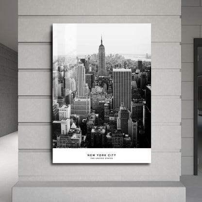 Flex Designs Metal Poster New York City United States 5 x 7" Home Goods - Designer  Metal Poster