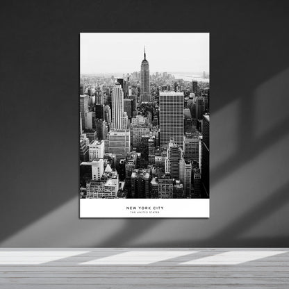 Flex Designs Metal Poster New York City United States 24 x 36" Home Goods - Designer  Metal Poster