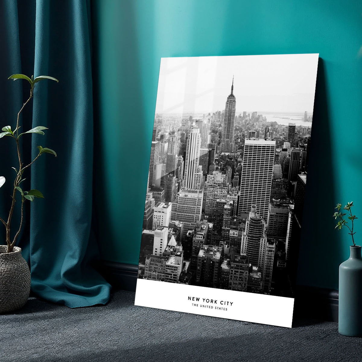 Flex Designs Metal Poster New York City United States 5 x 7" Home Goods - Designer  Metal Poster