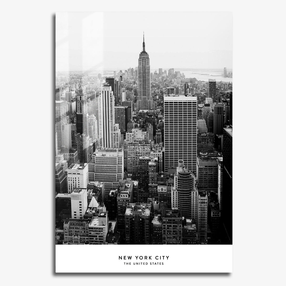 Flex Designs Metal Poster New York City United States 24 x 36" Home Goods - Designer  Metal Poster