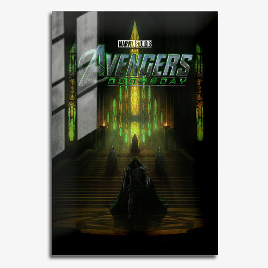 Flex Designs Metal Poster Avengers Doomsday - Altar 11 x 17" Home Goods - Movie 2026 Movie Metal Poster