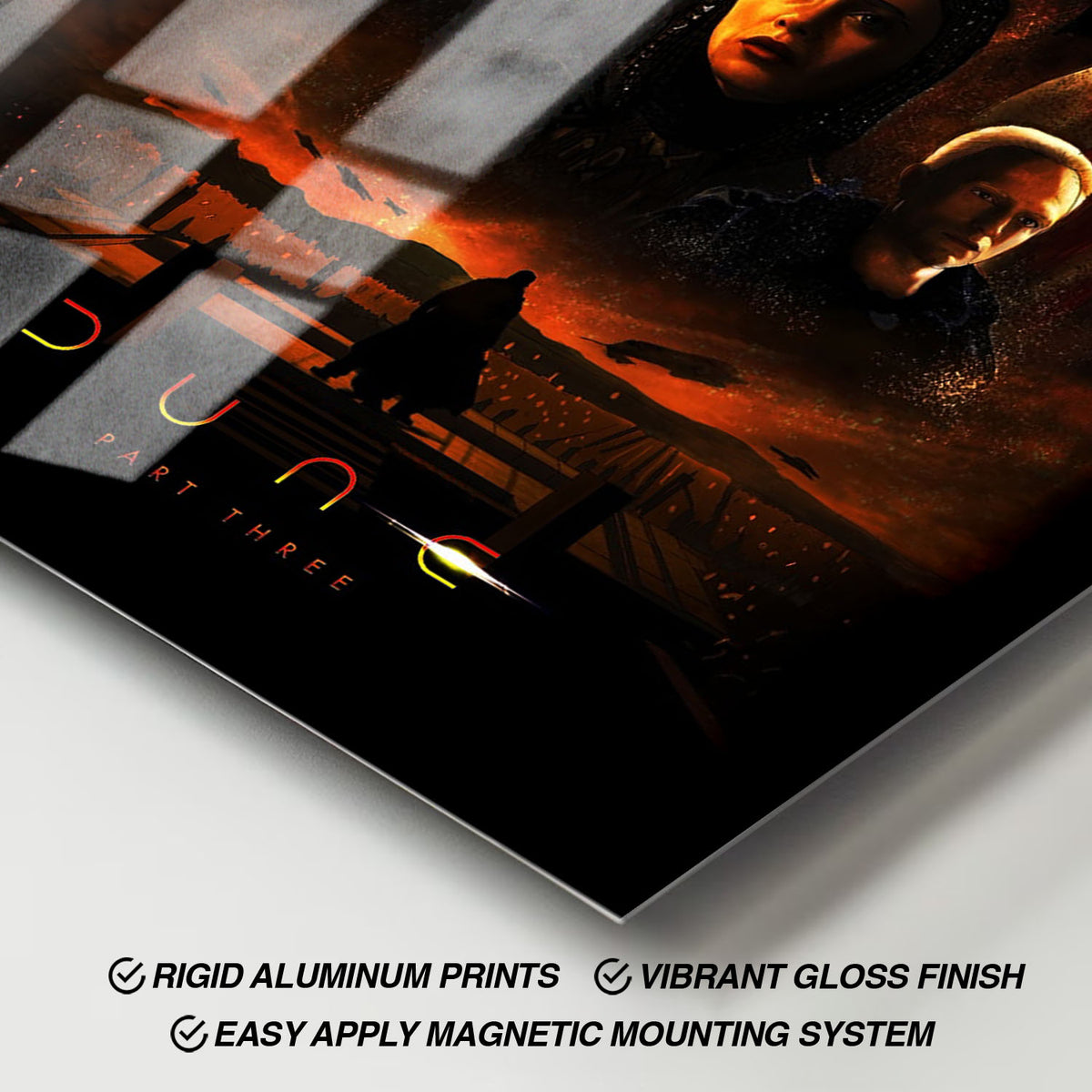 Flex Designs Metal Poster Dune Part Three Cinematic 11 x 17" Home Goods - Movie 2026 Movie Metal Poster