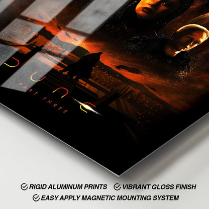 Flex Designs Metal Poster Dune Part Three Cinematic 11 x 17" Home Goods - Movie 2026 Movie Metal Poster