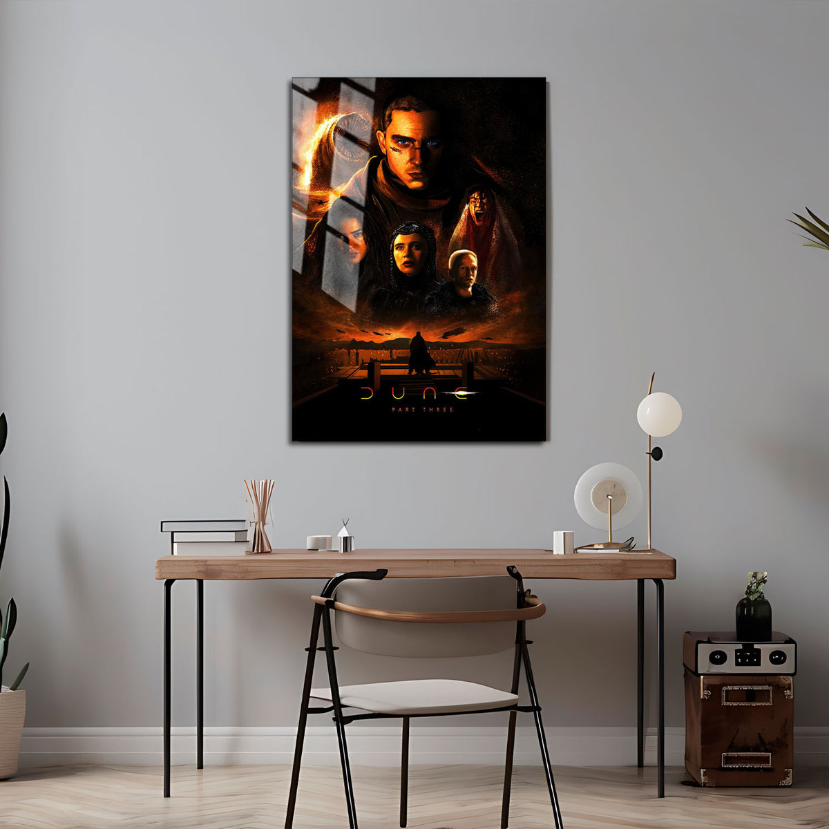 Flex Designs Metal Poster Dune Part Three Cinematic 5 x 7" Home Goods - Movie 2026 Movie Metal Poster
