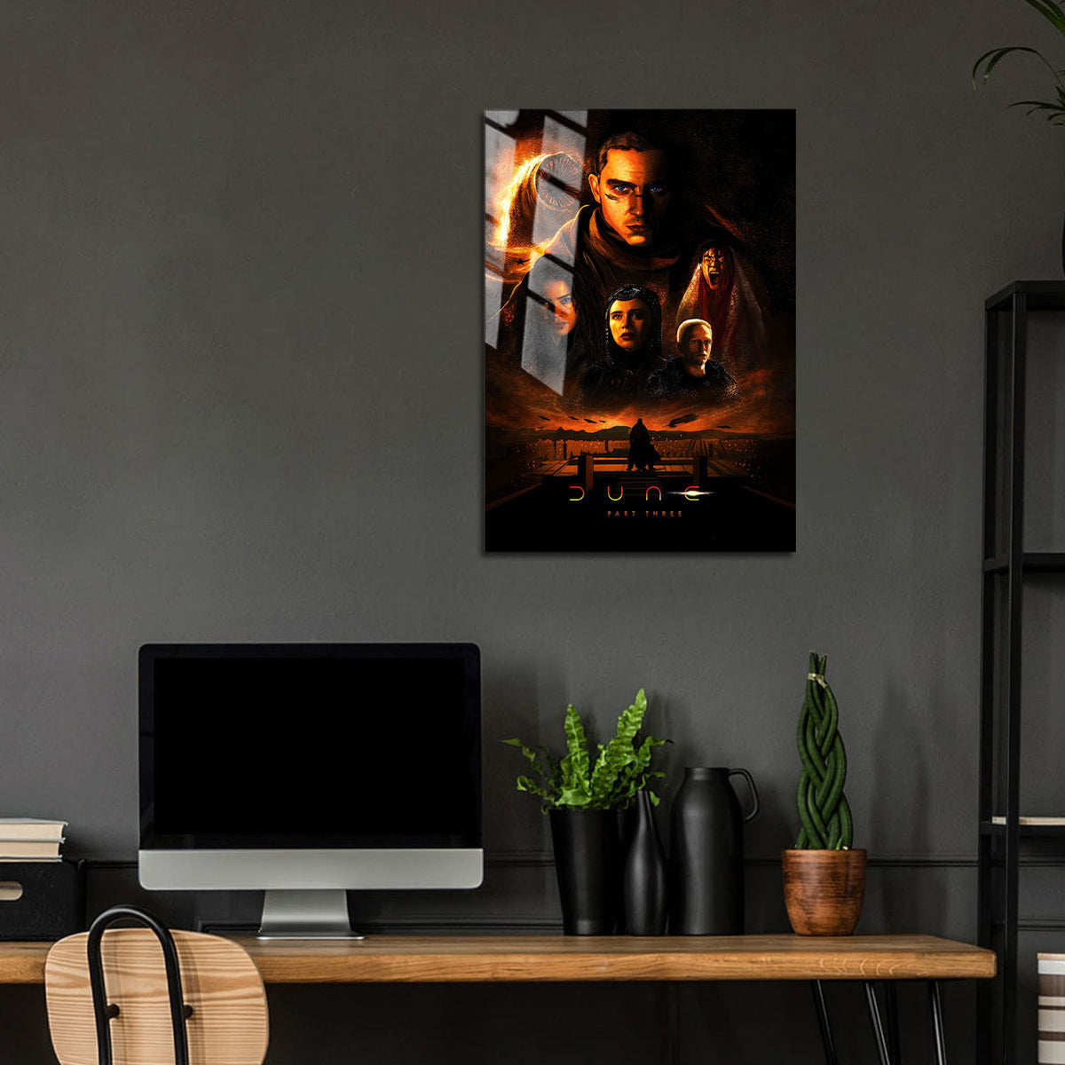 Flex Designs Metal Poster Dune Part Three Cinematic 24 x 36" Home Goods - Movie 2026 Movie Metal Poster