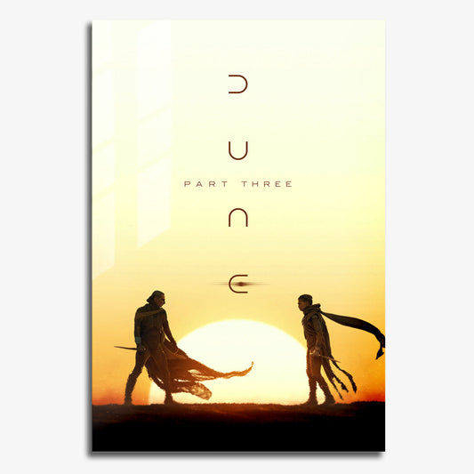 Flex Designs Metal Poster Dune Part Three - Messiah 11 x 17" Home Goods - Movie 2026 Movie Metal Poster