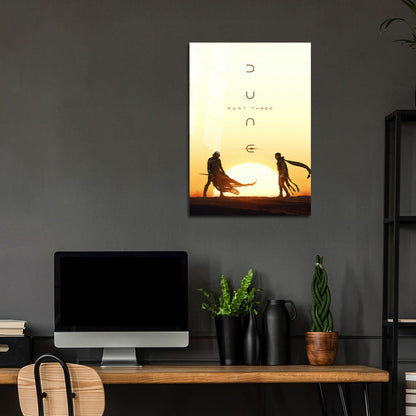 Flex Designs Metal Poster Dune Part Three - Messiah 24 x 36" Home Goods - Movie 2026 Movie Metal Poster
