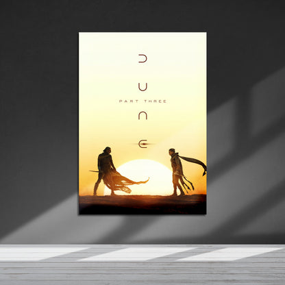 Flex Designs Metal Poster Dune Part Three - Messiah 5 x 7" Home Goods - Movie 2026 Movie Metal Poster