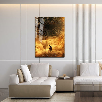 Flex Designs Metal Poster Dune Part Three - Paul Cinematic 16 x 24" Home Goods - Movie 2026 Movie Metal Poster