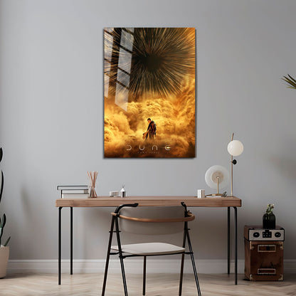 Flex Designs Metal Poster Dune Part Three - Paul Cinematic 5 x 7" Home Goods - Movie 2026 Movie Metal Poster
