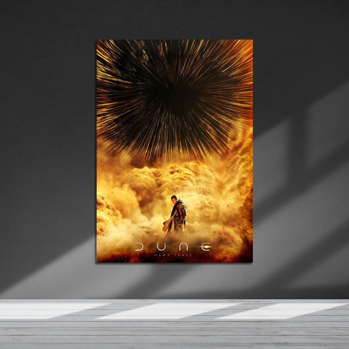 Flex Designs Metal Poster Dune Part Three - Paul Cinematic 5 x 7" Home Goods - Movie 2026 Movie Metal Poster