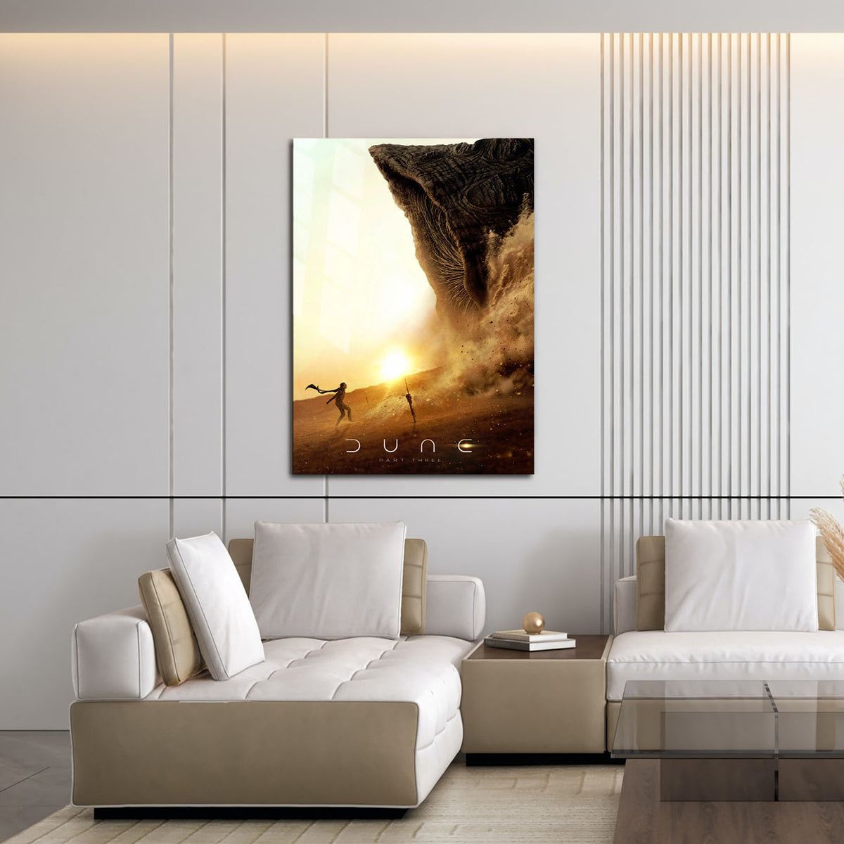 Flex Designs Metal Poster Dune Part Three - Chani Cinematic 16 x 24" Home Goods - Movie 2026 Movie Metal Poster