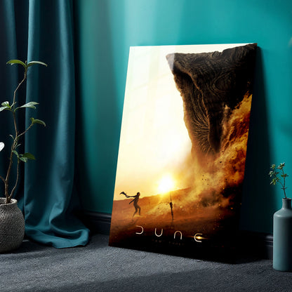 Flex Designs Metal Poster Dune Part Three - Chani Cinematic 24 x 36" Home Goods - Movie 2026 Movie Metal Poster