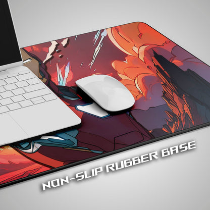 Flex Designs Mouse Pad Iron Man Gaming Mouse Pad Accessories - Superhero Marvel, Avengers Large Gaming Mouse Pad