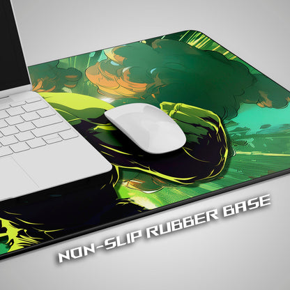 Flex Designs Mouse Pad Hulk Green Gaming Mouse Pad Accessories - Superhero Marvel, Avengers Large Gaming Mouse Pad