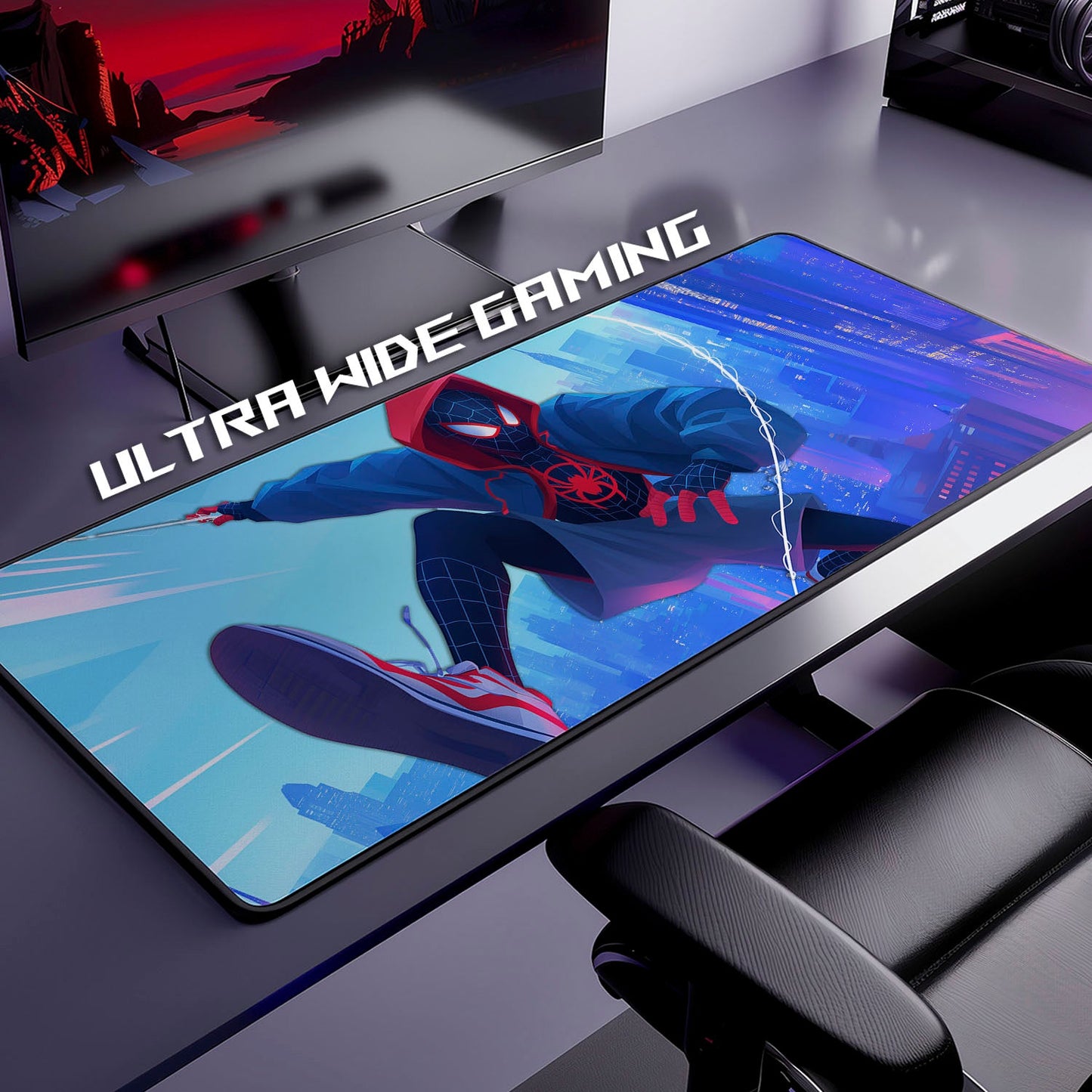 Flex Designs Mouse Pad Spiderman Spiderverse Gaming Mouse Pad Accessories - Superhero Marvel, Avengers Large Gaming Mouse Pad