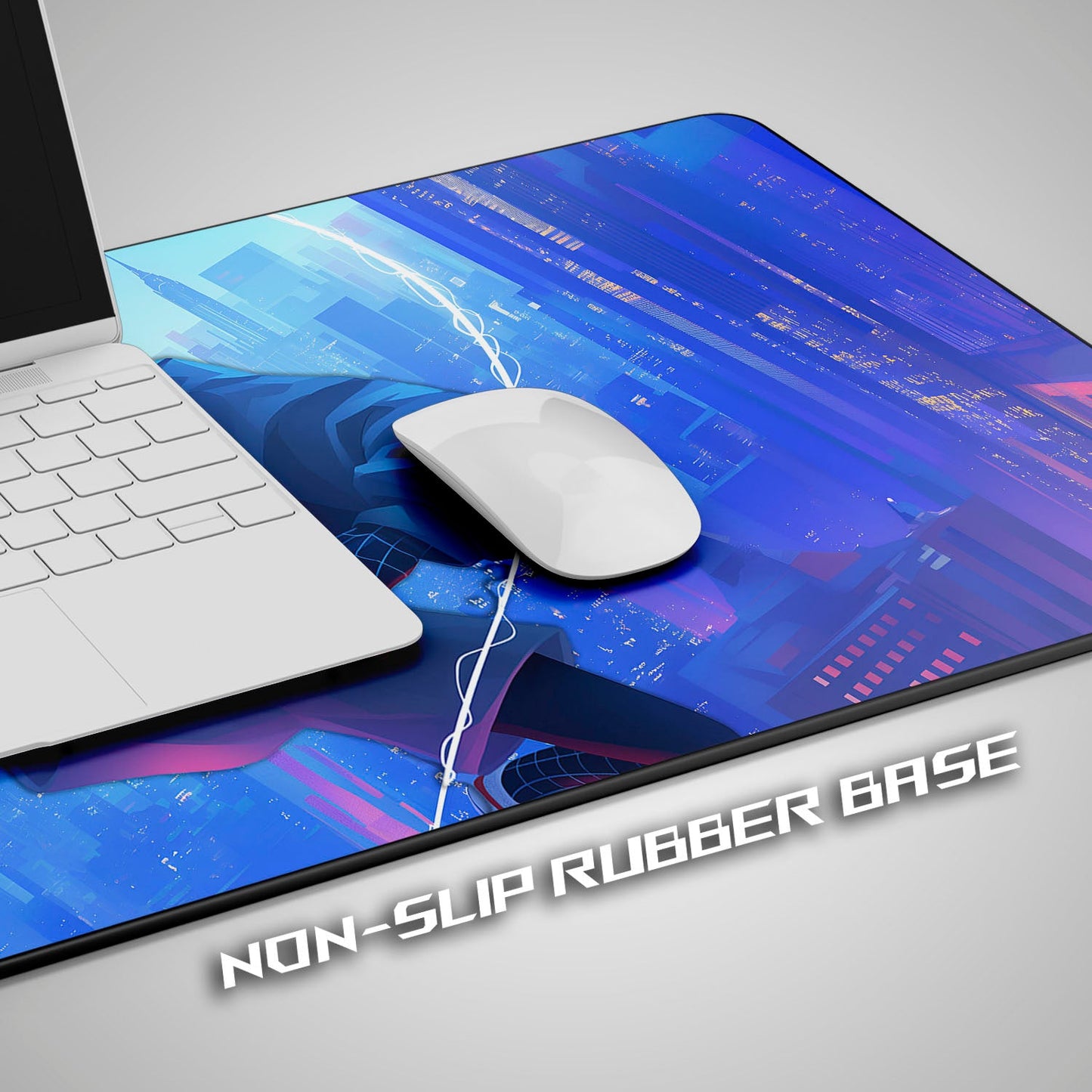 Flex Designs Mouse Pad Spiderman Spiderverse Gaming Mouse Pad Accessories - Superhero Marvel, Avengers Large Gaming Mouse Pad