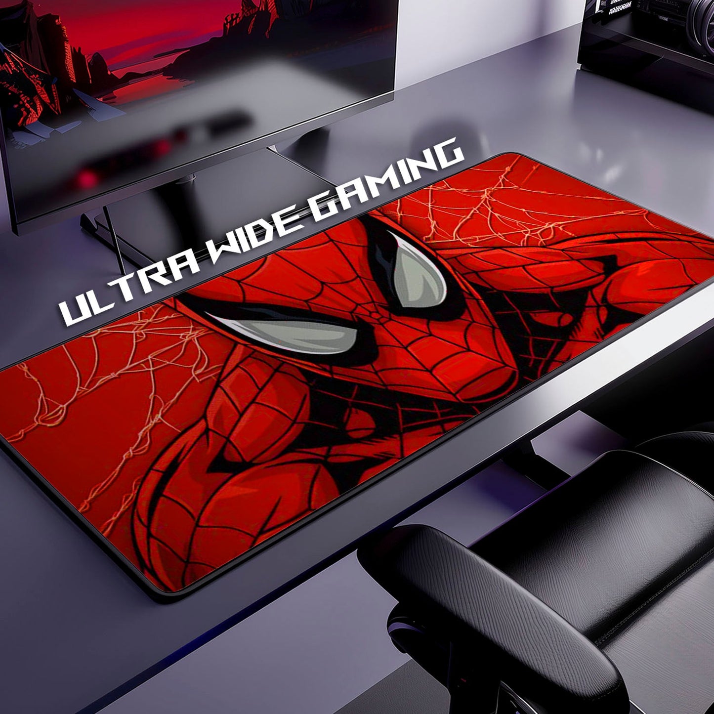 Flex Designs Mouse Pad Red Spiderman Gaming Mouse Pad Accessories - Superhero Marvel, Avengers Large Gaming Mouse Pad