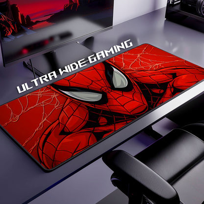Flex Designs Mouse Pad Red Spiderman Gaming Mouse Pad Accessories - Superhero Marvel, Avengers Large Gaming Mouse Pad
