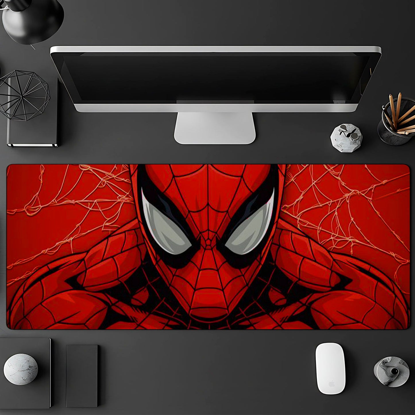 Flex Designs Mouse Pad Red Spiderman Gaming Mouse Pad Accessories - Superhero Marvel, Avengers Large Gaming Mouse Pad