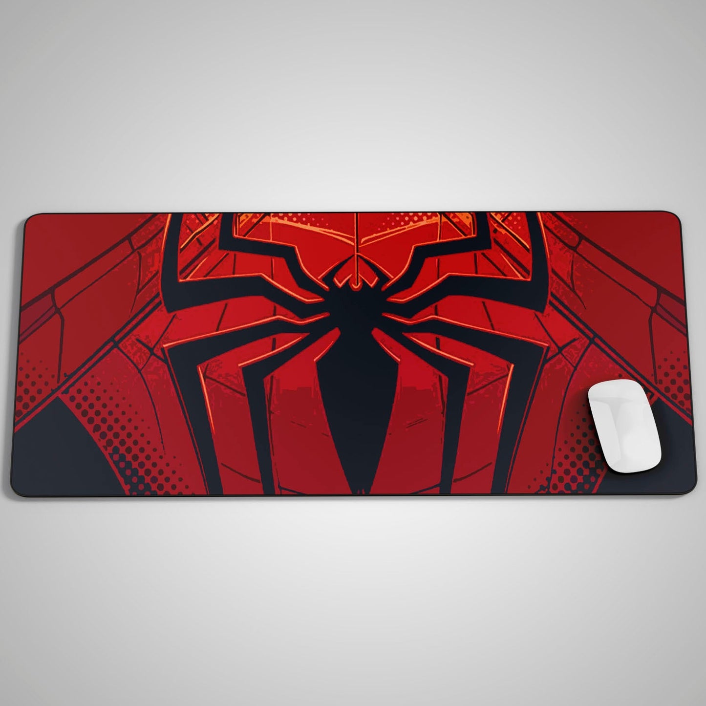 Flex Designs Mouse Pad Red Spiderman Symbol Gaming Mouse Pad Accessories - Superhero Marvel, Avengers Large Gaming Mouse Pad