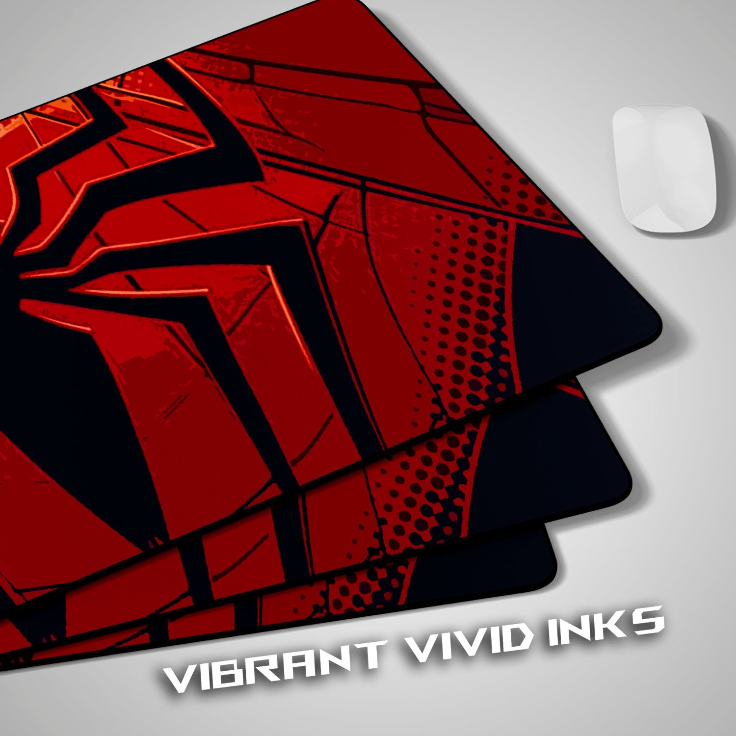 Flex Designs Mouse Pad Red Spiderman Symbol Gaming Mouse Pad Accessories - Superhero Marvel, Avengers Large Gaming Mouse Pad