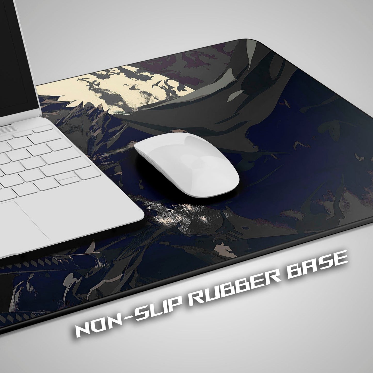 Flex Designs Mouse Pad Dark Batman Gaming Mouse Pad Accessories - Superhero DCEU, DC Universe, Comics Large Gaming Mouse Pad