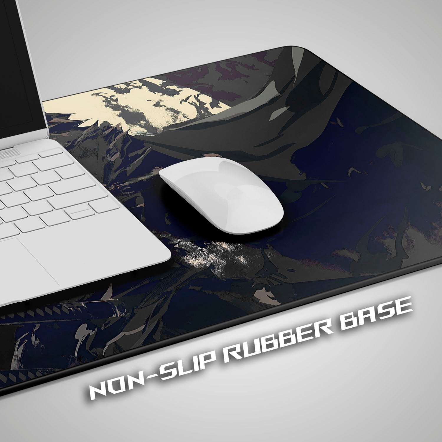 Flex Designs Mouse Pad Dark Batman Gaming Mouse Pad Accessories - Superhero DCEU, DC Universe, Comics Large Gaming Mouse Pad