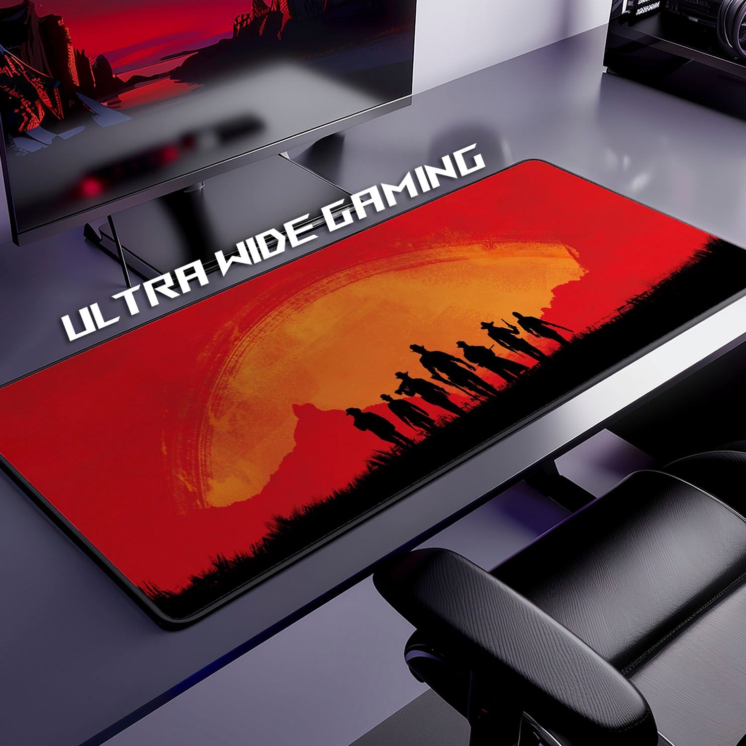 Flex Designs Mouse Pad Red Dead Redemption Gaming Mouse Pad Accessories - Gaming  Large Gaming Mouse Pad