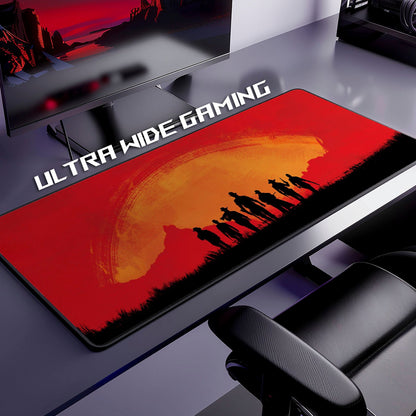 Flex Designs Mouse Pad Red Dead Redemption Gaming Mouse Pad Accessories - Gaming  Large Gaming Mouse Pad