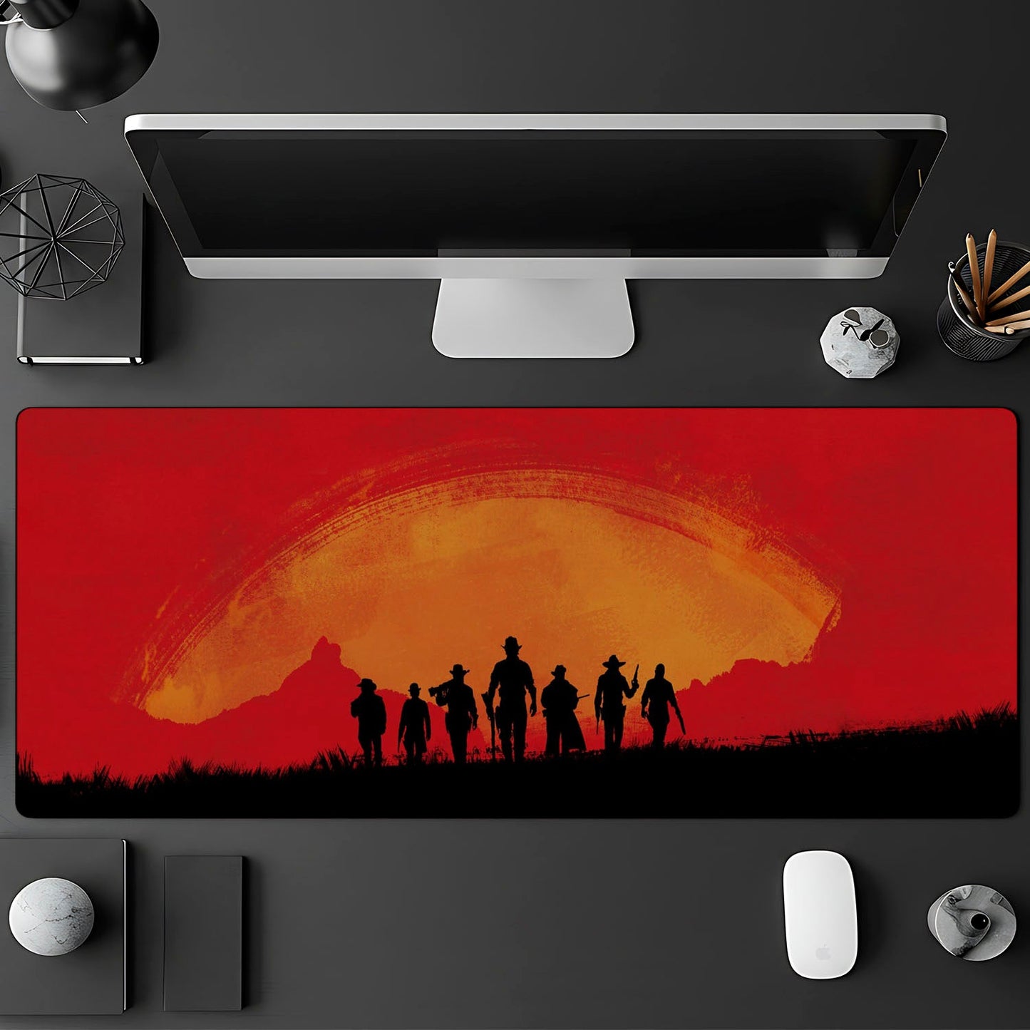 Flex Designs Mouse Pad Red Dead Redemption Gaming Mouse Pad Accessories - Gaming  Large Gaming Mouse Pad