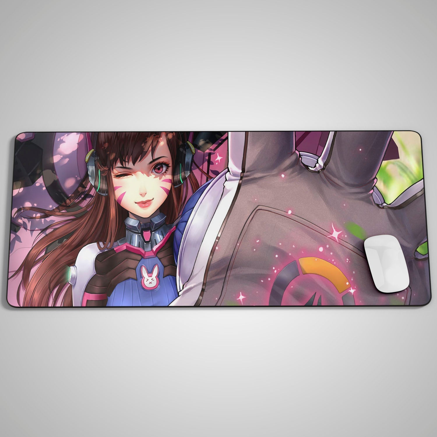 Flex Designs Mouse Pad Overwatch D.Va Gaming Mouse Pad Accessories - Gaming  Large Gaming Mouse Pad