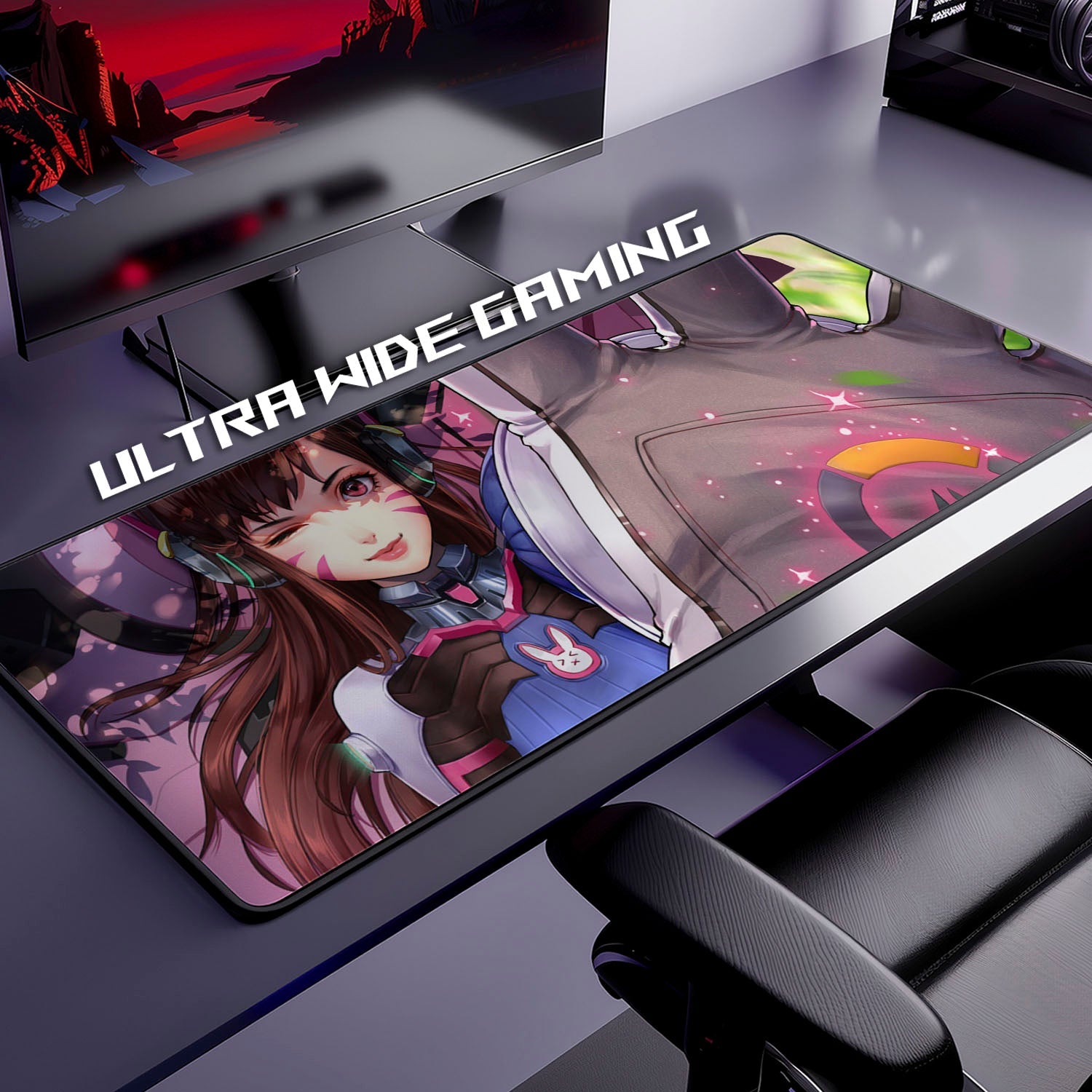 Flex Designs Mouse Pad Overwatch D.Va Gaming Mouse Pad Accessories - Gaming  Large Gaming Mouse Pad