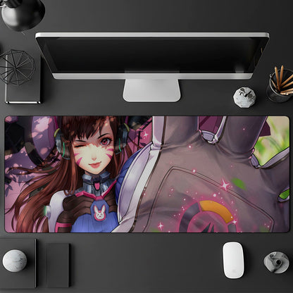 Flex Designs Mouse Pad Overwatch D.Va Gaming Mouse Pad Accessories - Gaming  Large Gaming Mouse Pad