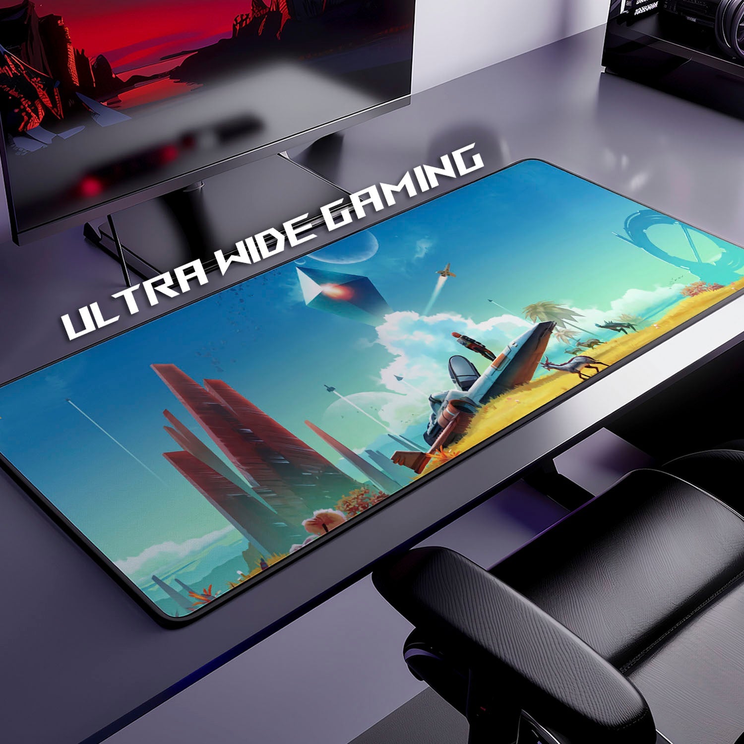 Flex Designs Mouse Pad No Mans Sky Gaming Mouse Pad Accessories - Gaming  Large Gaming Mouse Pad