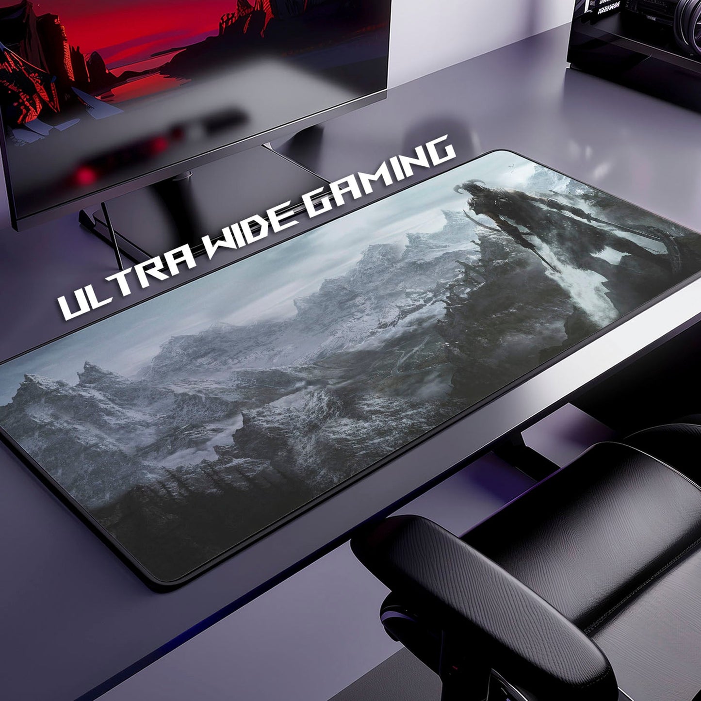 Flex Designs Mouse Pad Skyrim Gaming Mouse Pad Accessories - Gaming  Large Gaming Mouse Pad