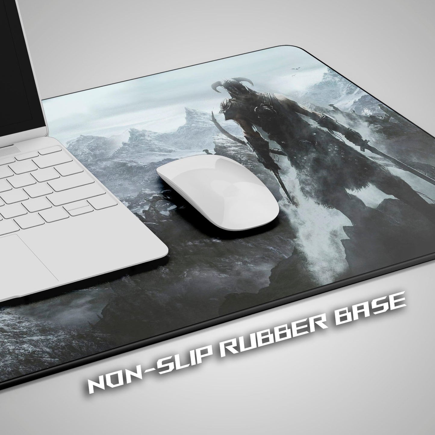 Flex Designs Mouse Pad Skyrim Gaming Mouse Pad Accessories - Gaming  Large Gaming Mouse Pad
