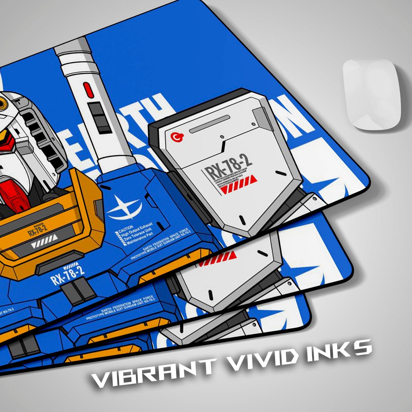 Flex Designs Mouse Pad Gundam Gaming Mouse Pad Accessories - Anime Gundam Large Gaming Mouse Pad