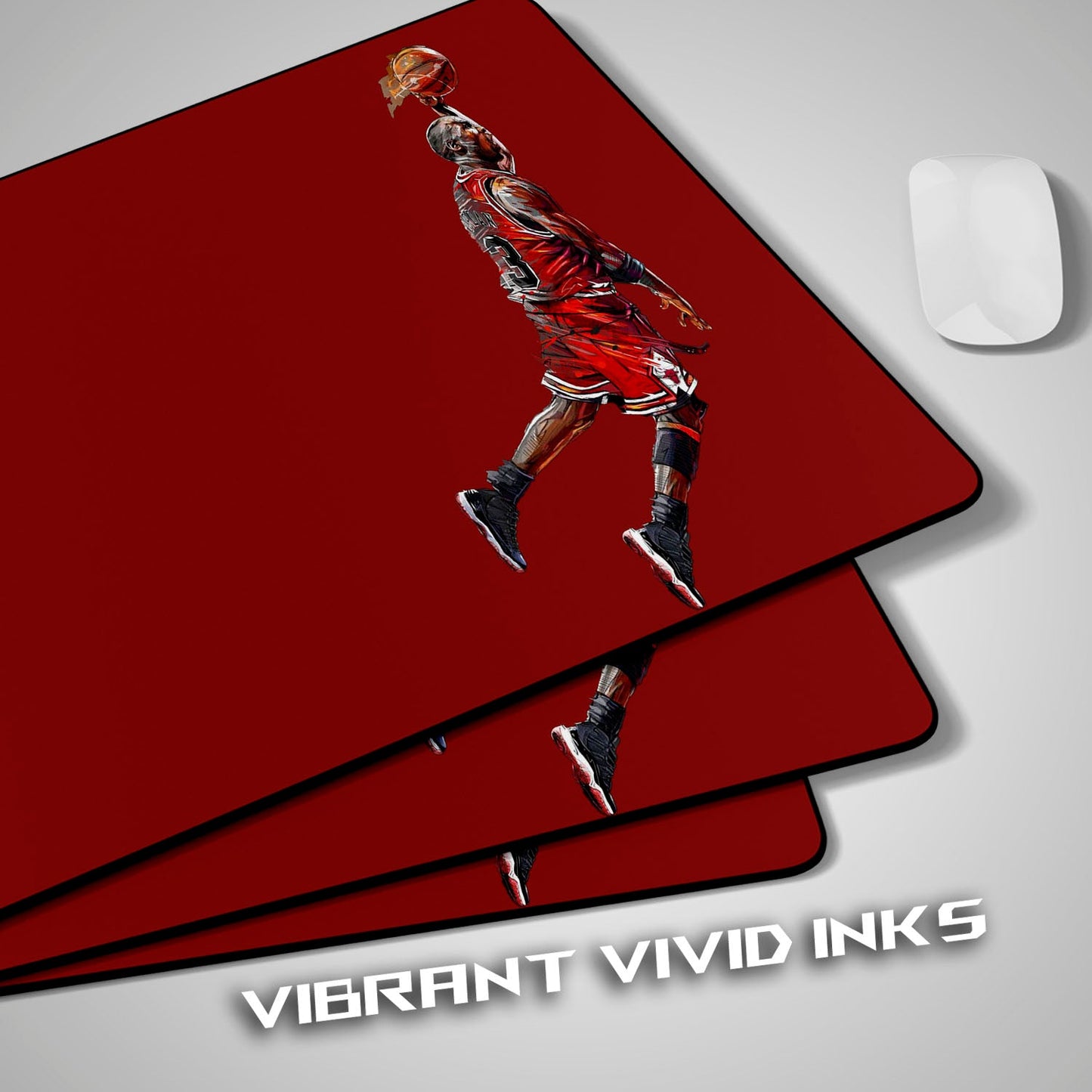 Flex Designs Mouse Pad Michael Jordan Gaming Mouse Pad Accessories - Sports  Large Gaming Mouse Pad